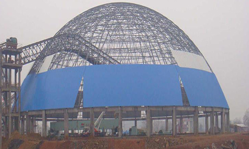 长春螺栓球网架加工的注意事项